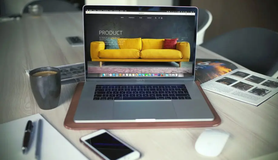 laptop-with-website-development-project-on-screen