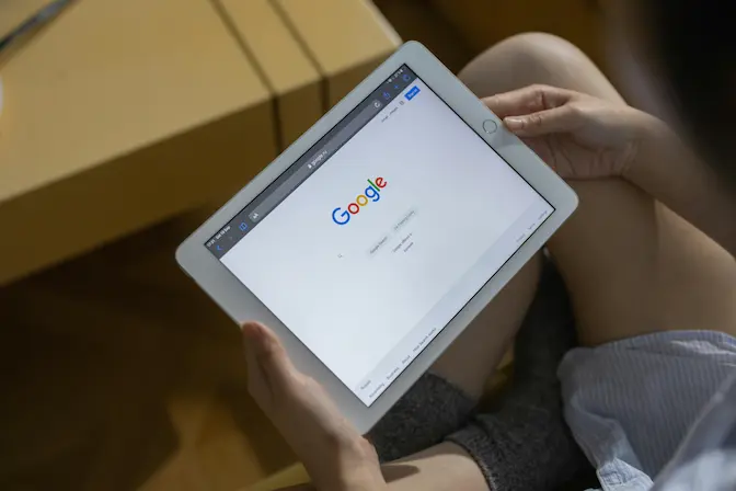 google-search-on-tablet