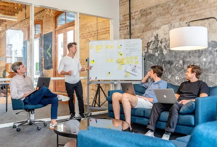 digital-marketing-experts-brainstorming-for-brand-strategy