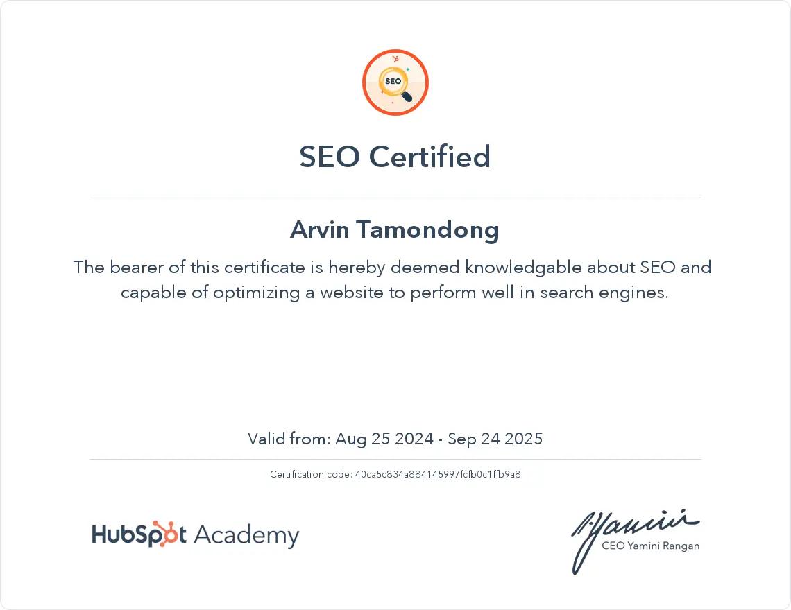 seo-certified-certificate-of-Arvin-Tamondong